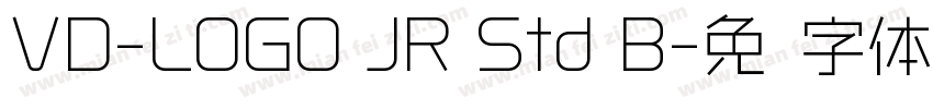 VD-LOGO JR Std B字体转换